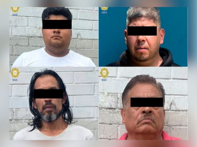 Detiene Secretaría de Seguridad de la CDMX a cuatro sujetos por apropiarse de inmueble